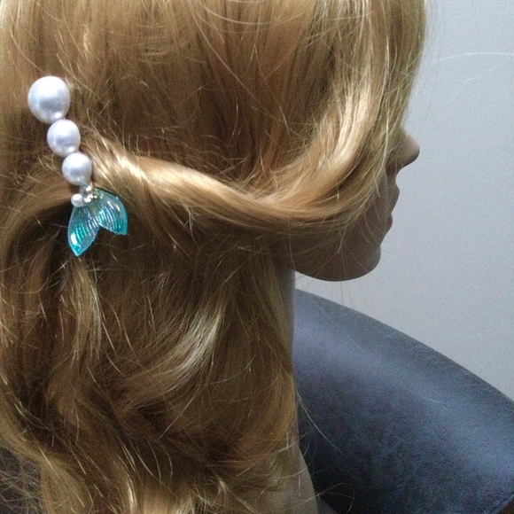 Hair clips - Ocean Pearls - Picture 2 of 5